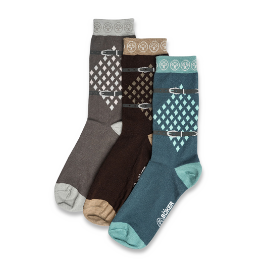 B&ouml;ker Plus Socks Set Large 09BO199