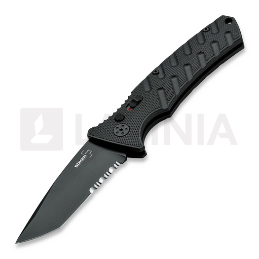 Böker Plus Strike Tanto foldekniv, savtakket 01BO401