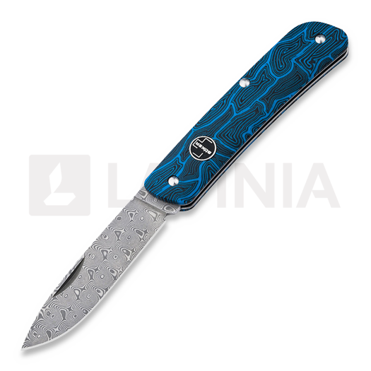 Liigendnuga Böker Plus Tech Tool Blue Damast 01BO559DAM