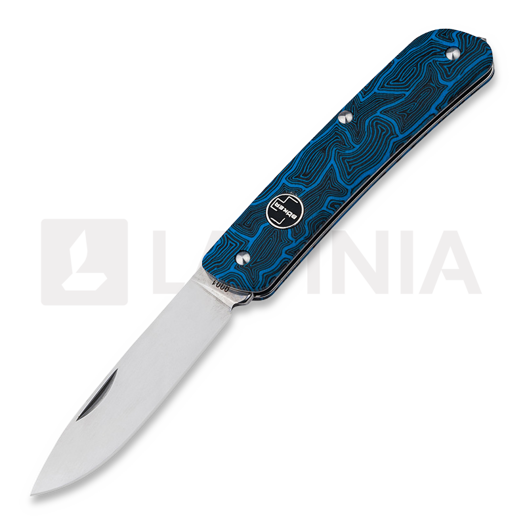Böker Plus Tech Tool Blue Damast G10 kääntöveitsi 01BO557