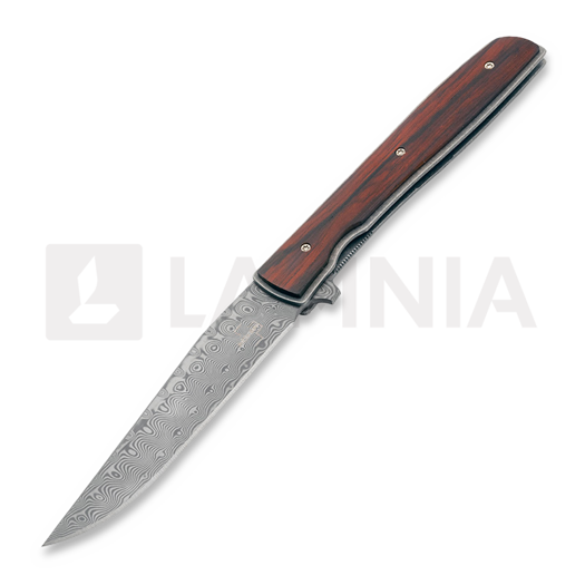 Nóż składany Böker Plus Urban Trapper Cocobolo Damascus 01BO176DAM