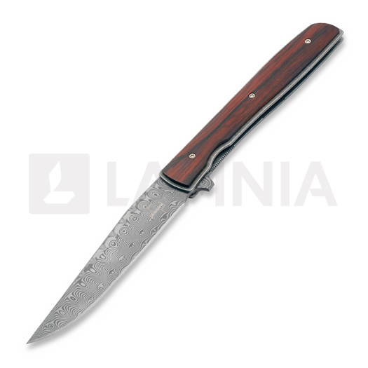 Couteau pliant Böker Plus Urban Trapper Cocobolo Damascus 01BO176DAM