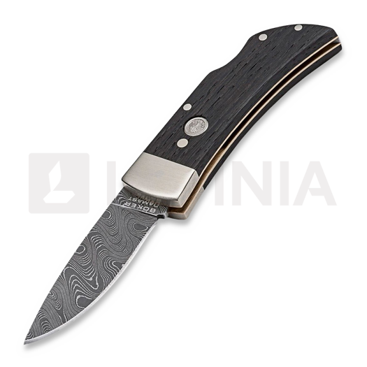 Böker Germany Pocket Bog Oak Damascus Taschenmesser 111108DAM