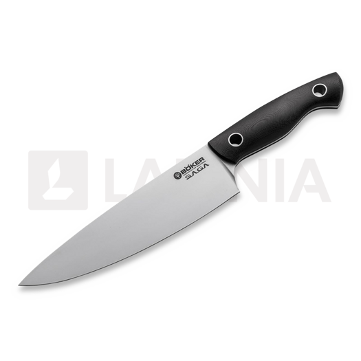 Böker Saga Chef's Knife G10 Satin 131267