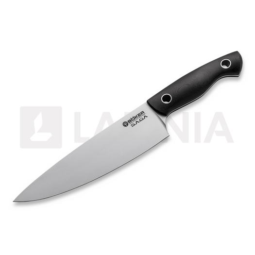 Böker Germany Saga Chef's Knife G10 Satin 131267