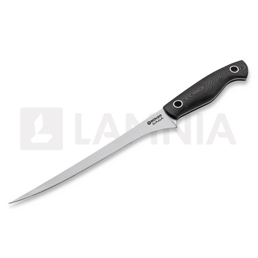 Böker Germany Saga Fillet Knife G10 Satin 131282