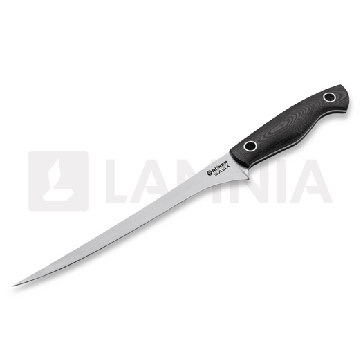 Böker Germany Saga Fillet Knife G10 Satin 131282