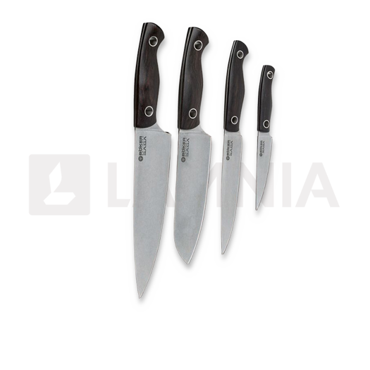 Böker Saga Grenadill Style Keittiöveitsisetti, 4 kpl 130369SET