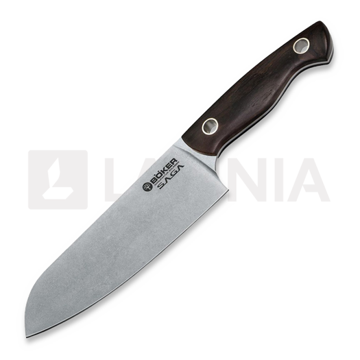 Böker Germany Saga Santoku Grenadill chef´s knife 130366