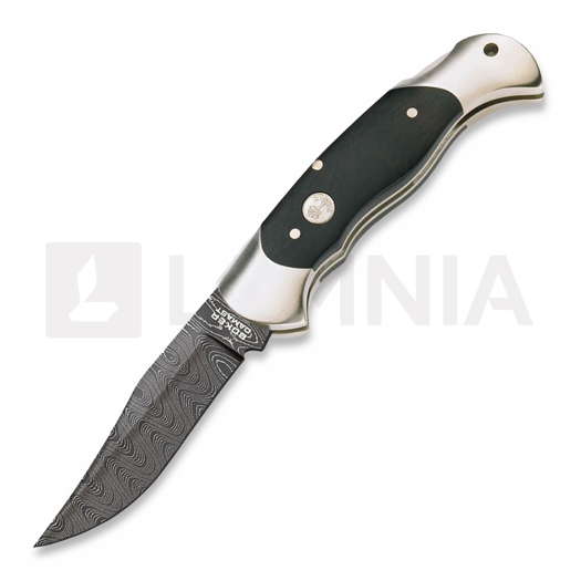 Böker Germany Scout Ebony Damascus kääntöveitsi 112123DAM