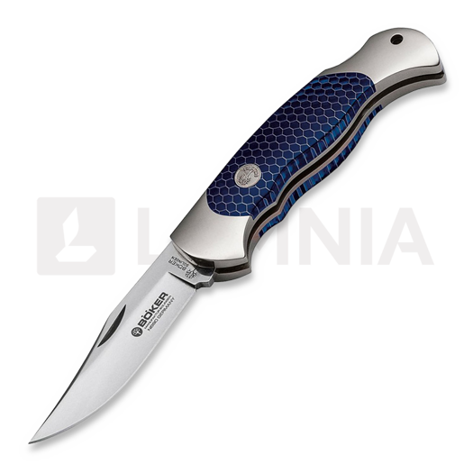 Böker Germany Scout Honeycomb 折叠刀, 藍色 112503