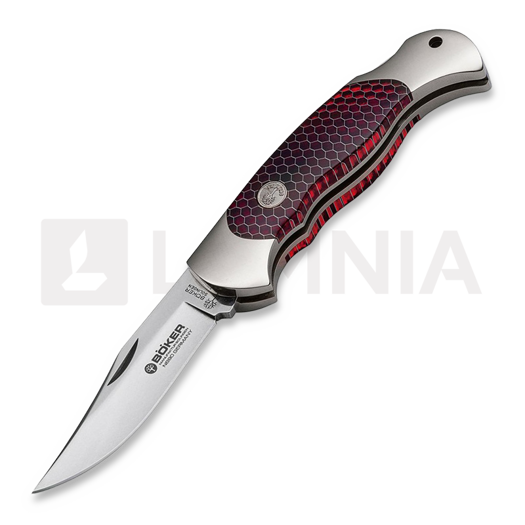 Böker Scout Honeycomb sulankstomas peilis, raudona 112502