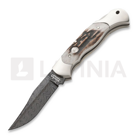Coltello pieghevole Böker Germany Scout Stag Damascus 112116DAM