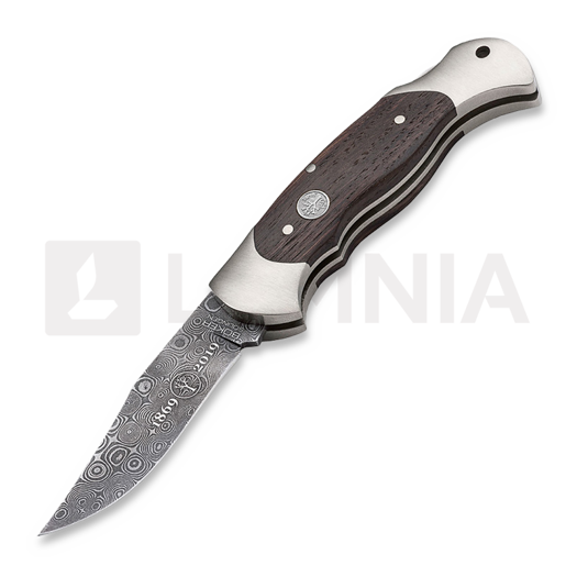 Böker Scout Steam Engine Damascus foldekniv 115120DAM