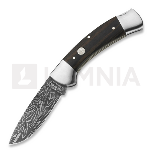 Zavírací nůž Böker Germany Special Run Explosionsdamast Makassar 114000DAM