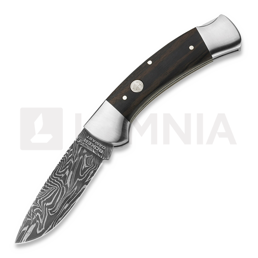 Coltello pieghevole Böker Germany Special Run Explosionsdamast Makassar 114000DAM