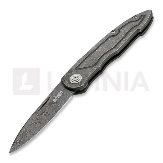 Böker Germany Special Run Merlin Damascus Masterpiece סכין מתקפלת 111621DAM
