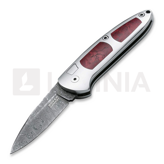 Böker Germany Special Run Speedlock I Coral Damascus kääntöveitsi 110040DAM