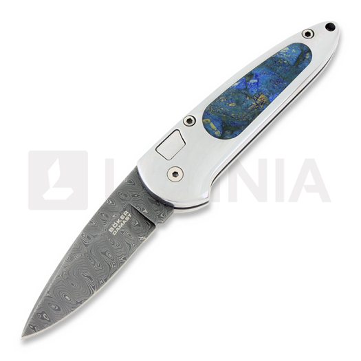 Böker Germany Special Run Speedlock II Coral Damascus folding knife 110041DAM