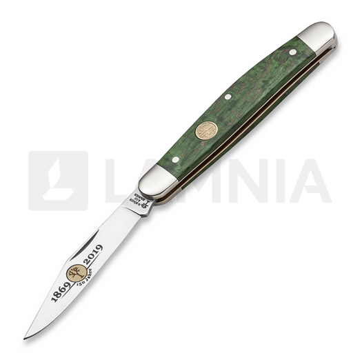 Böker Stockman Anniversary 150 sklopivi nož, zelena 116985