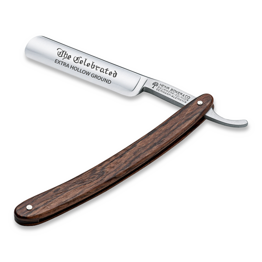 Taisna asmeņa bārdas nazis Böker Germany The Celebrated Bocote 140607