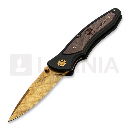 Skladací nôž Böker Germany Tirpitz-Damascus Gold 110194DAM