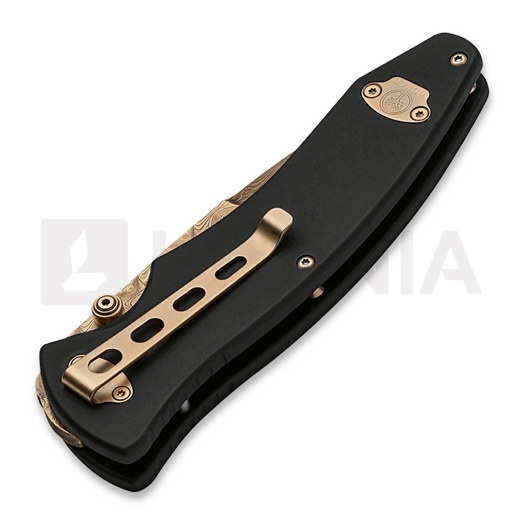 Böker Tirpitz-Damascus Gold kääntöveitsi 110194DAM