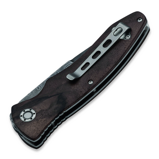 B&ouml;ker Tirpitz-Damascus Wood 42 k&auml;&auml;nt&ouml;veitsi 110197DAM