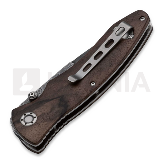 B&ouml;ker Tirpitz-Damascus Wood k&auml;&auml;nt&ouml;veitsi 110192DAM