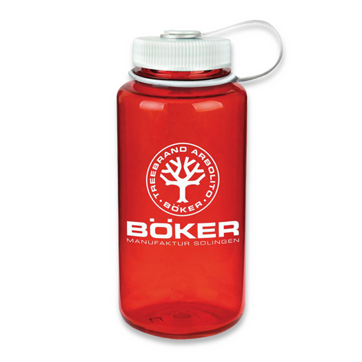 Böker Germany Water Bottle 1L, rood 09BO360