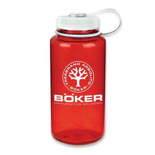 Böker Germany Water Bottle 1L, 红色 09BO360