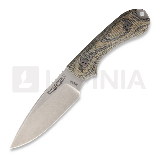 Bradford Knives Guardian 3 3D Green Micarta