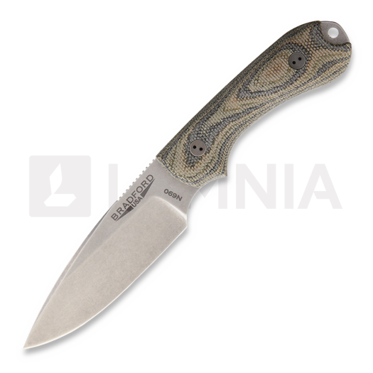 Bradford Knives Guardian 3 3D Green Micarta
