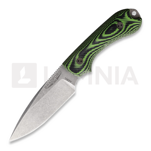 Bradford Knives Guardian 3 3D Toxic Green and Black