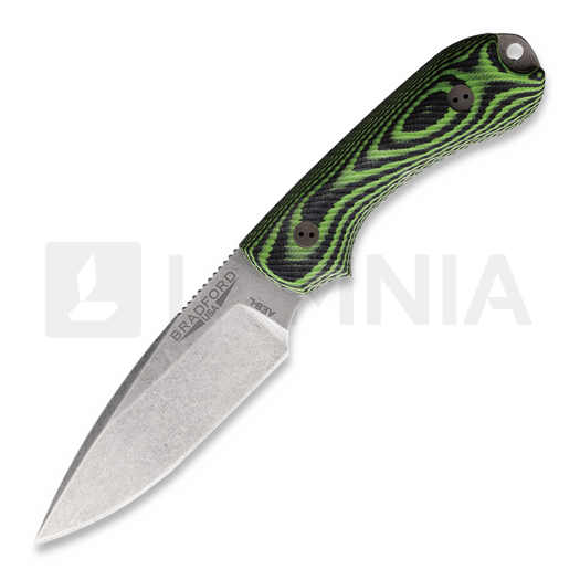 Bradford Knives Guardian 3 3D Toxic Green and Black