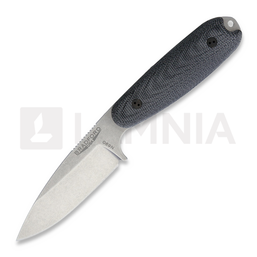 Bradford Knives Guardian 3.5 Sabre 3D Black Micarta