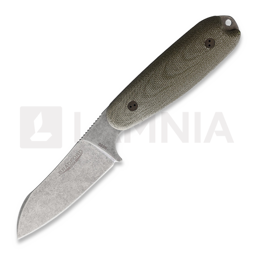 Bradford Knives Guardian 3.5 Sheepsfoot, zelená