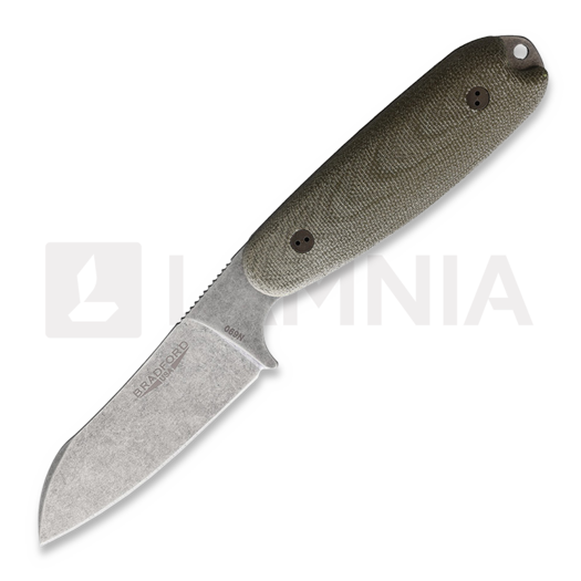 Bradford Knives Guardian 3.5 Sheepsfoot, 올리브색