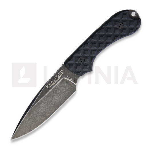 Bradford Knives Guardian 3 Black Micarta, Nimbus finish