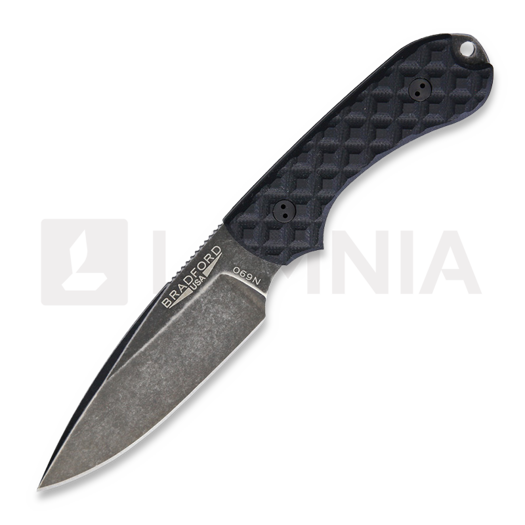 Bradford Knives Guardian 3 Black Micarta, Nimbus finish