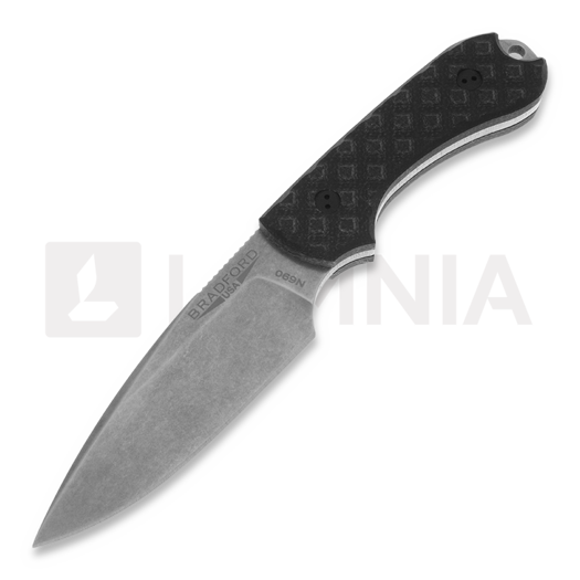 Bradford Knives Guardian 3 EDC Black G10 kniv