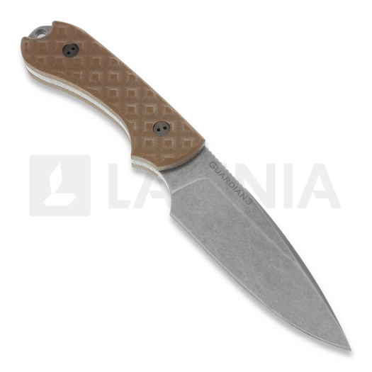 Bradford Knives Guardian 3 EDC Coyote Brown G10 kniv