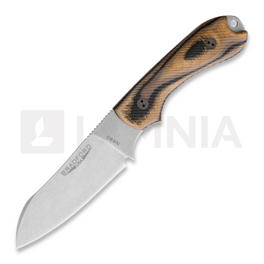 Bradford Knives Guardian 3 Sheepsfoot 3D G-Wood puukko