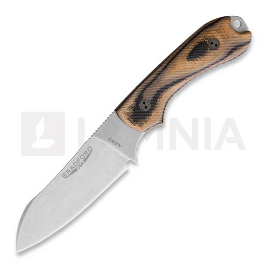 Bradford Knives Guardian 3 Sheepsfoot 3D G-Wood peilis