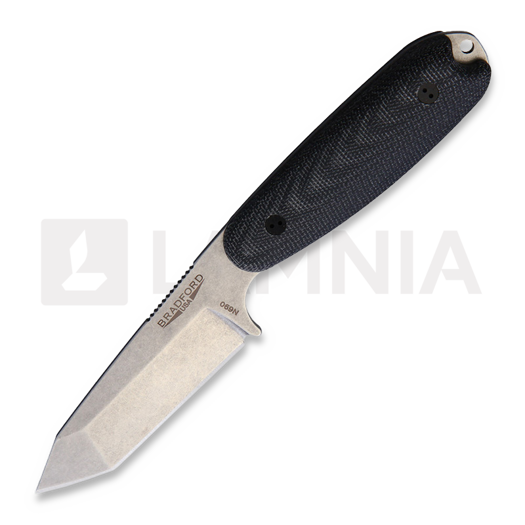 Bradford Knives Guardian3.5 Tanto 3D, musta