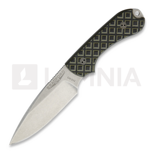 Bradford Knives Guardian3 OD Green / Black G10