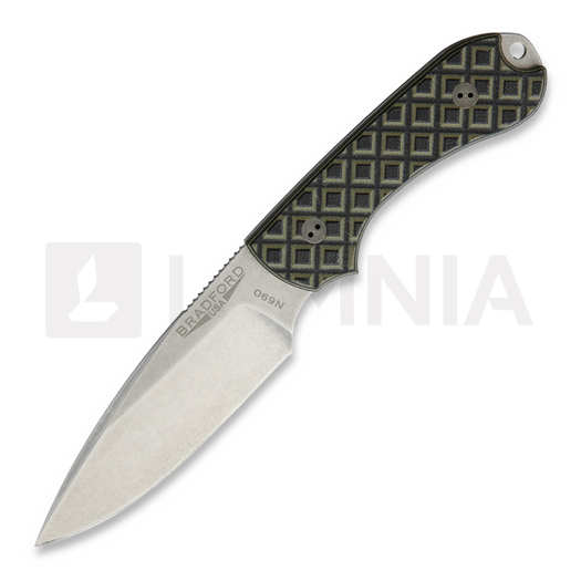 Bradford Knives Guardian 3 OD Green / Black G10