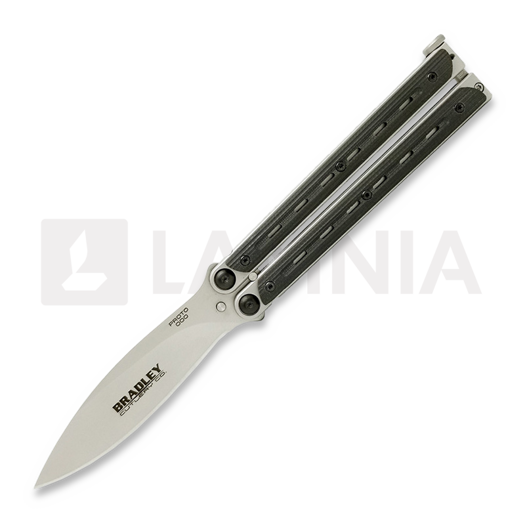 Balisong Bradley Kimura Butterfly G10, czarny