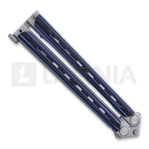 Nož motýlek Bradley Kimura Butterfly G10, black/blue