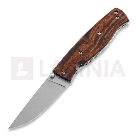 Brisa Birk 75 折叠刀, CPM S30V, desert ironwood